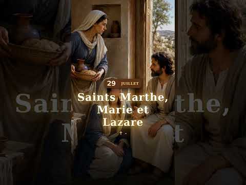 Vidéo consacrée à Saints Marthe, Marie et Lazare