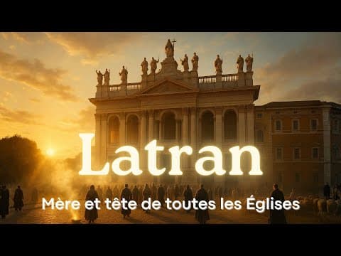 Vidéo consacrée à Dédicace de la Basilique du Latran