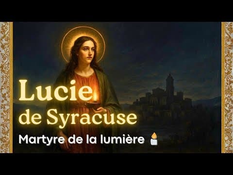 Vidéo consacrée à Lucie de Syracuse