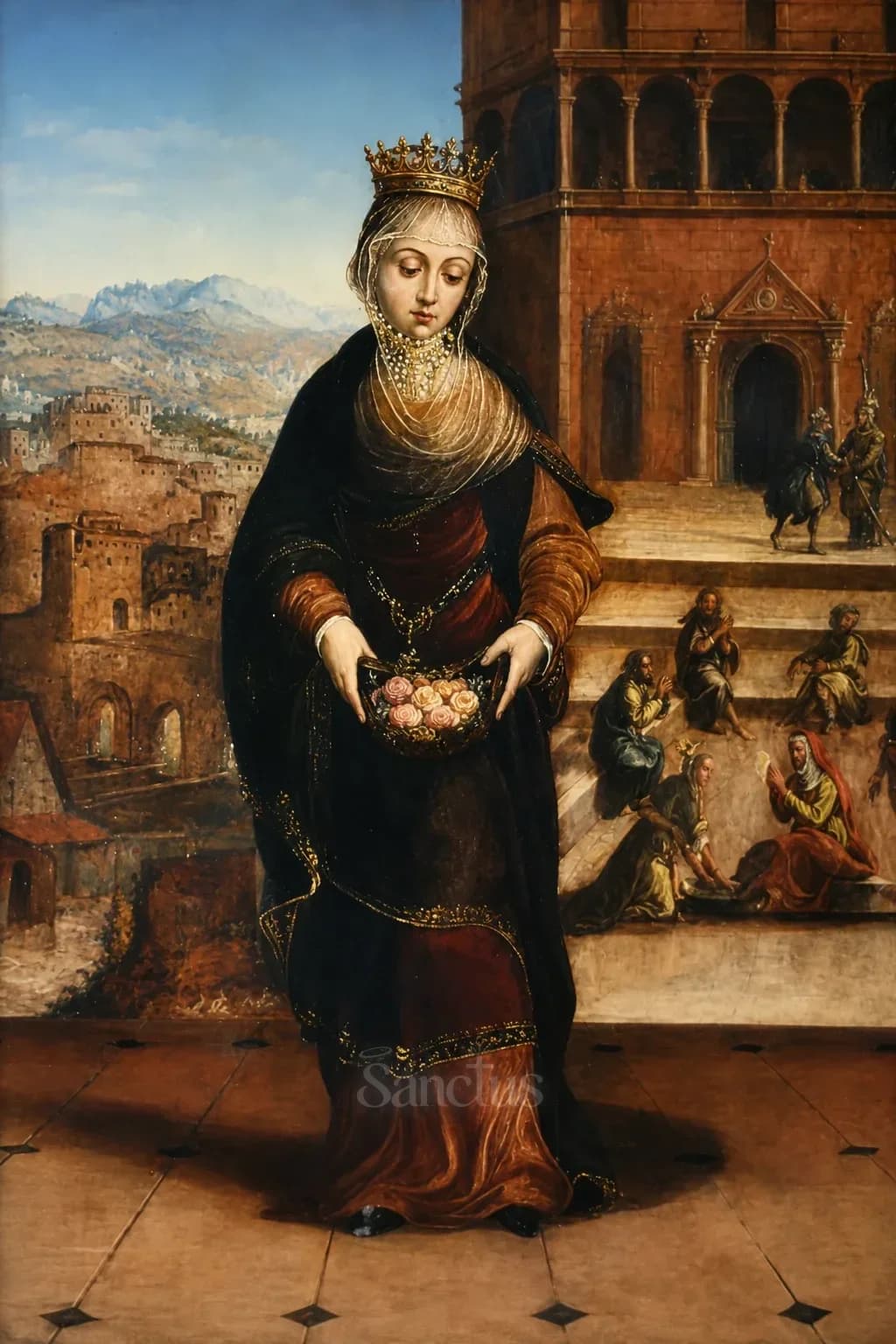 Portrait de Sainte Élisabeth de Portugal
