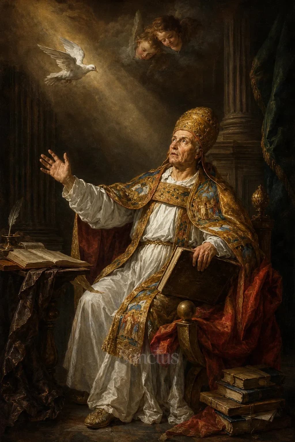 Portrait de Grégoire le Grand