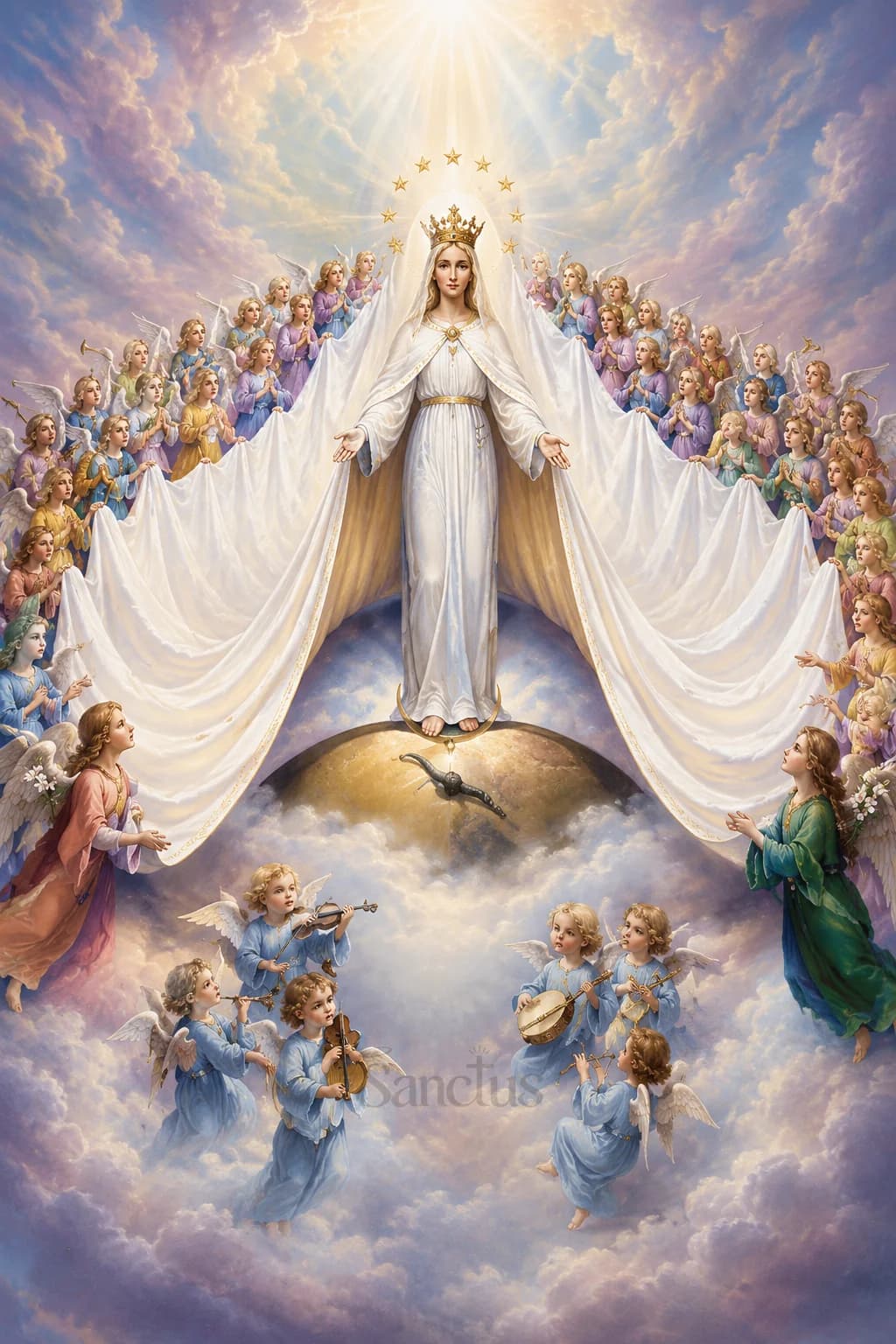 Portrait de Mémoire de la Vierge Marie Reine