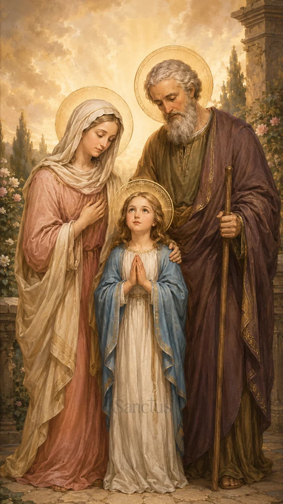 Portrait de Saints Anne et Joachim