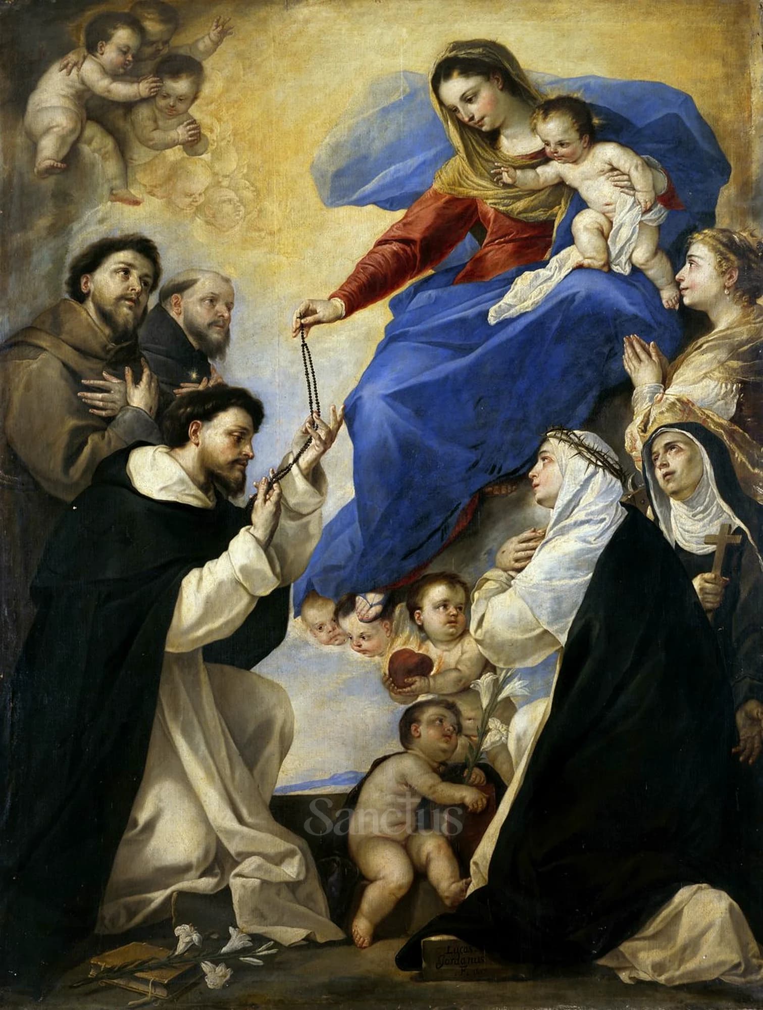 Portrait de Notre-Dame du Rosaire